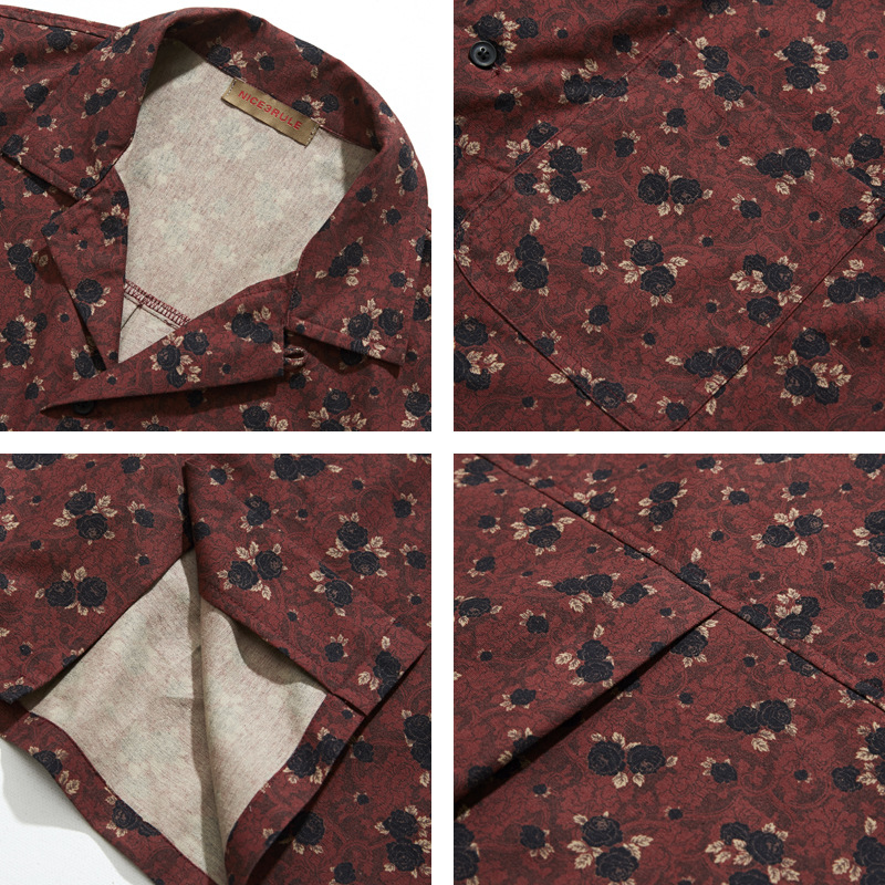 Japon retro etnik tarzı Küba y - Vintage Hawaiian Floral Shirt incelemesi ve fiyatı