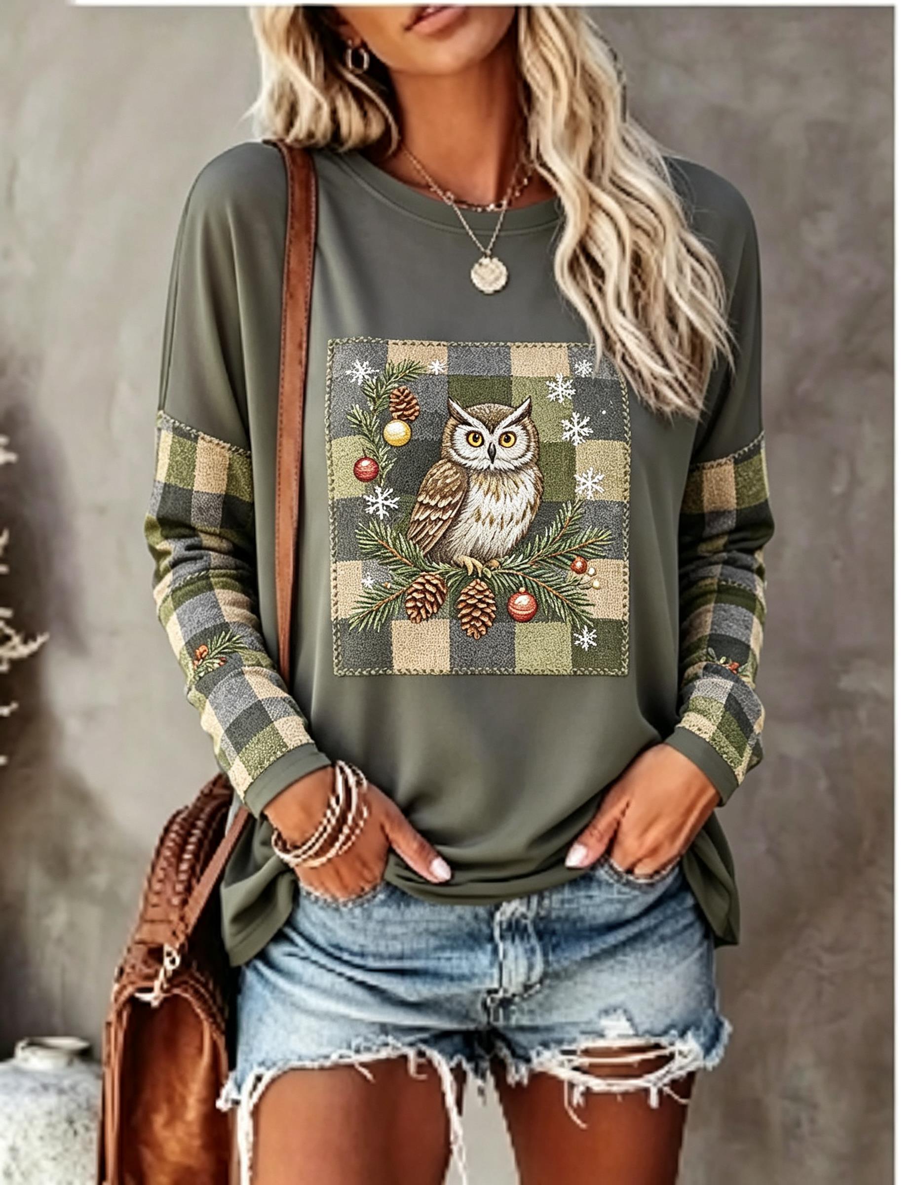 Kadın Uzun Kollu Tişört, Tilki - T-Shirts incelemesi ve fiyatı